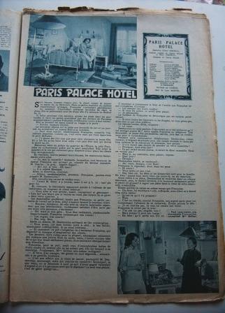 Movie: Paris Palace Hotel 16 pages & 20 pics