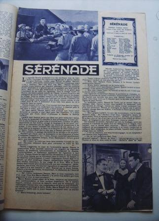 Movie: Serenade 16 pages & 20 pics