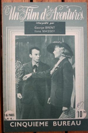 George Brent Ilona Massey Basil Rathbone