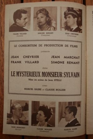 Le mysterieux Monsieur Sylvain