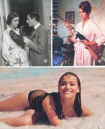 Movie Card Collection Monsieur Cinema: Claudine Auger