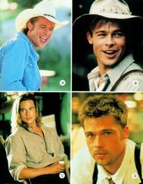 Movie Card Collection Monsieur Cinema: Brad Pitt