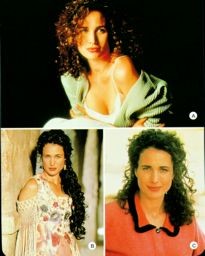 Movie Card Collection Monsieur Cinema: Andie Mac Dowell