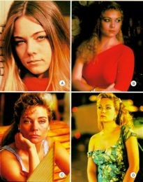 Movie Card Collection Monsieur Cinema: Theresa Russell