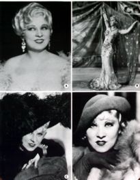 Movie Card Collection Monsieur Cinema: Mae West