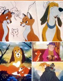 Movie Card Collection Monsieur Cinema: Fox And The Hound (The)