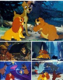 Movie Card Collection Monsieur Cinema: Lady And The Tramp