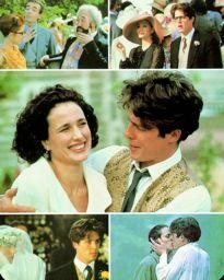 Movie Card Collection Monsieur Cinema: Four Weddings And A Funeral