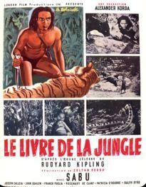 Movie Card Collection Monsieur Cinema: Jungle Book (The) - (Zoltan Korda)