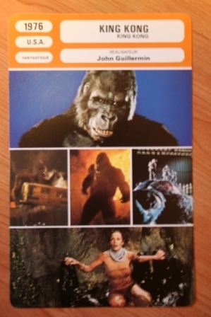 Movie Card Collection Monsieur Cinema: King Kong - (John Guillermin)