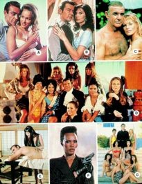 Movie Card Collection Monsieur Cinema: James Bond 007 Les Girls