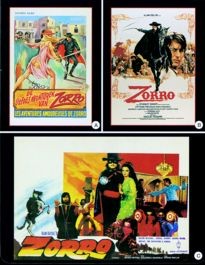 Movie Card Collection Monsieur Cinema: Zorro (Filmographie)