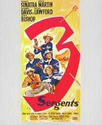 Movie Card Collection Monsieur Cinema: Sergeants Three