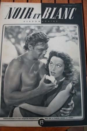 Johnny Weissmuller Maureen O'Sullivan Tarzan