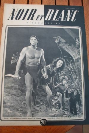 Johnny Weissmuller Maureen O'Sullivan Tarzan