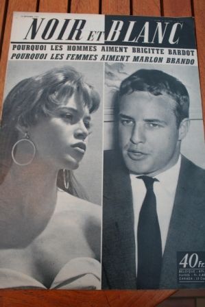 Brigitte Bardot Marlon Brando
