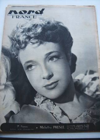 Micheline Presle On Front Cover