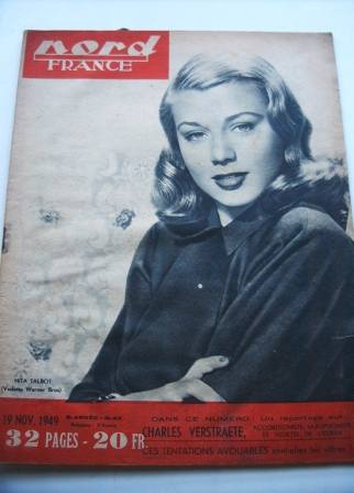 Nita Talbot On Front Cover