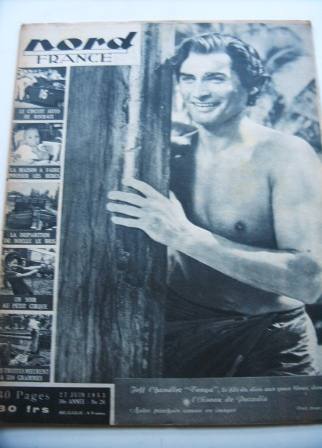 Jeff Chandler On Front Cover