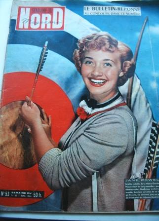 Jane Powell On Front Cover