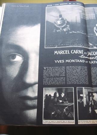 Yves Montand Marcel Carne