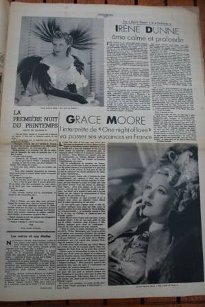 Grace Moore Irene Dunne