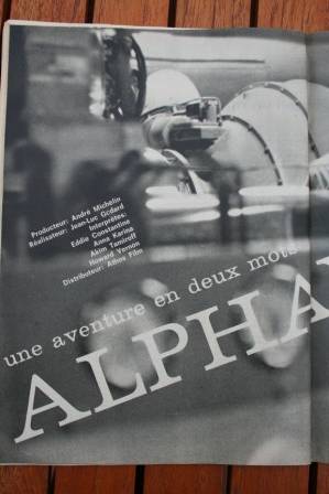 Alphaville Jean Luc Godard