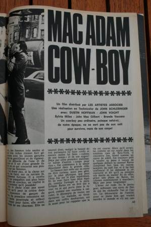 Macadam Cowboy Dustin Hoffman