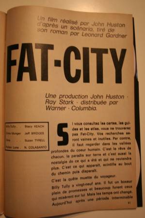 Fat City Jeff Bridges Stacy Keach