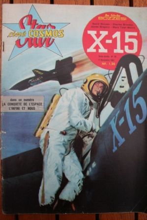 X-15 Charles Bronson Sci-Fi Vintage Photo Novel