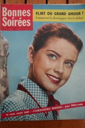 1958 Vintage Magazine Belinda Lee