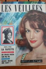 1962 Vintage Magazine Jack Hawkins La Fayette