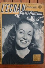 1947 Danielle Darrieux Greta Garbo Madeleine Sologne