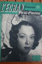 1947 Maria Casares Yves Montand Odette Joyeux