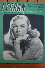 1947 Veronica Lake Marlene Dietrich Pierre Brasseur