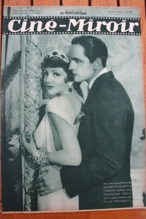 1933 Claudette Colbert Fredric March Carole Lombard