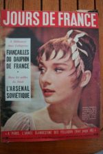 1956 Vintage Magazine Audrey Hepburn