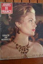 1965 Vintage Magazine Grace Kelly Charles Aznavour