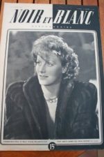1946 Vintage Magazine Greta Garbo