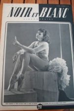 1948 Vintage Magazine Zizi Jeanmaire