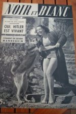 1951 Vintage Magazine Viviane Romance
