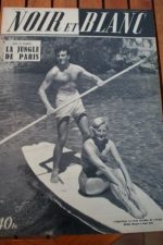 1951 Vintage Magazine Michele Morgan Henri Vidal