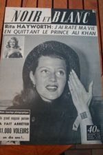 1957 Vintage Magazine Rita Hayworth