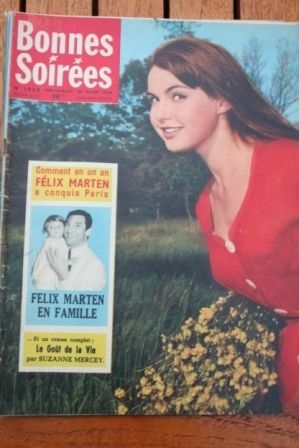 1958 Vintage Magazine Felix Marten