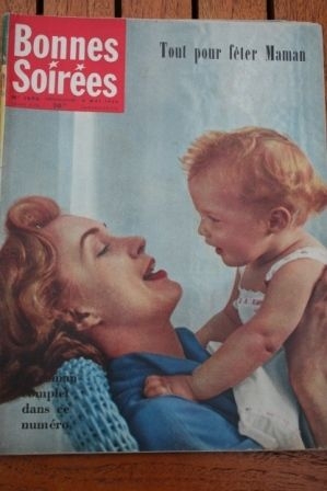 1958 Vintage Magazine Marcel Amont