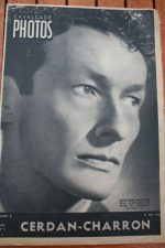 1946 Jean Louis Barrault Marcel Cerdan Robert Charron