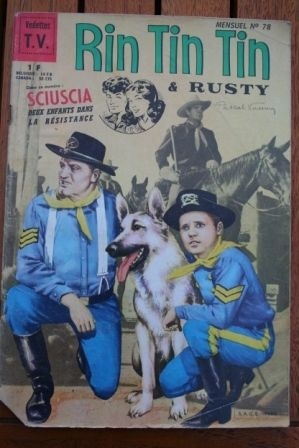 1966 Comic Rintintin Issue: 78 Release Date: 08/1966