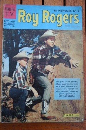 1962 Comic Roy Rogers Issue: 5 Release Date: 04/1962