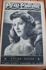 1946 Micheline Cheirel Cary Grant Priscilla Lane