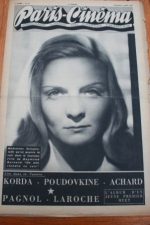 1946 Vintage Magazine Madeleine Sologne